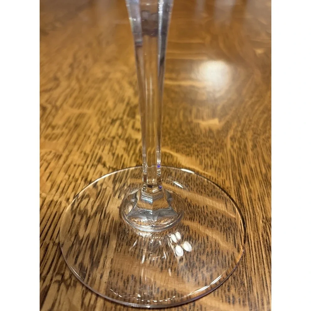 Mikasa Crystal Arctic Lights TWO Grand Goblets 9" - Picture 2 of 9